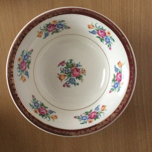 Vintage Tudor Rose Swinnertons Staffordshire Made in England lot of bowls plate - Picture 4 of 12